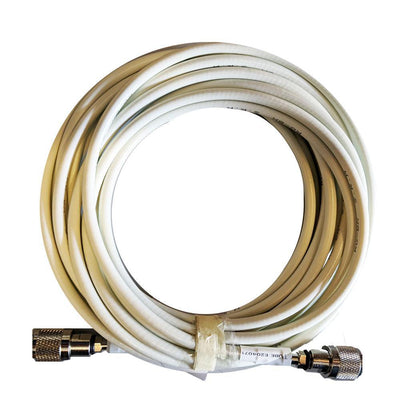 Shakespeare 20 Cable Kit f/Phase III VHF/AIS Antennas - 2 Screw On PL259S  RG-8X Cable w/FME Mini Ends Included [PIII-20-ER] - Bulluna.com