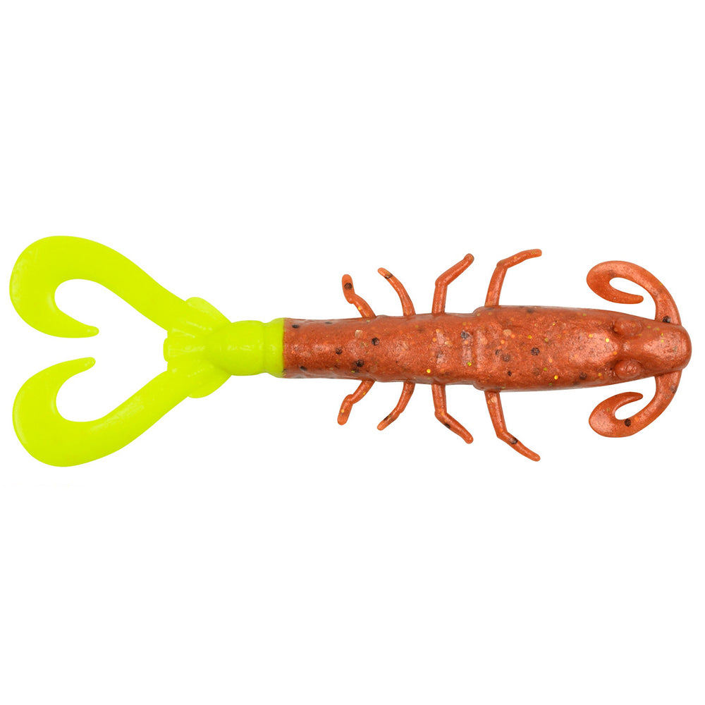 Berkley Gulp! Mantis Shrimp - New Penny/Chartreuse [1278778]