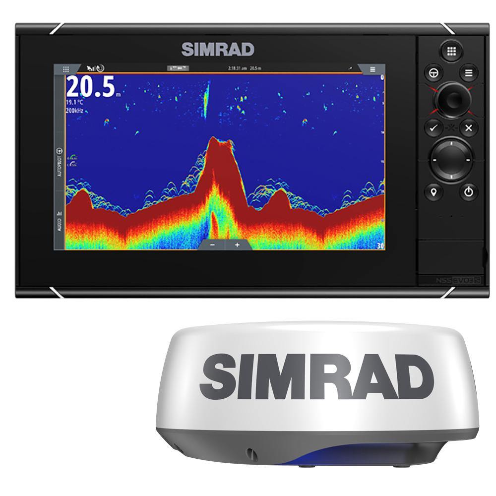 Simrad NSS9 evo3S Combo Radar Bundle w/Halo20+ [000-15554-001] - Bulluna.com