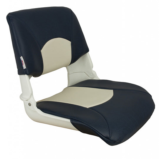 Springfield Skipper Standard Seat Fold Down - White/Blue [1061016] - Bulluna.com