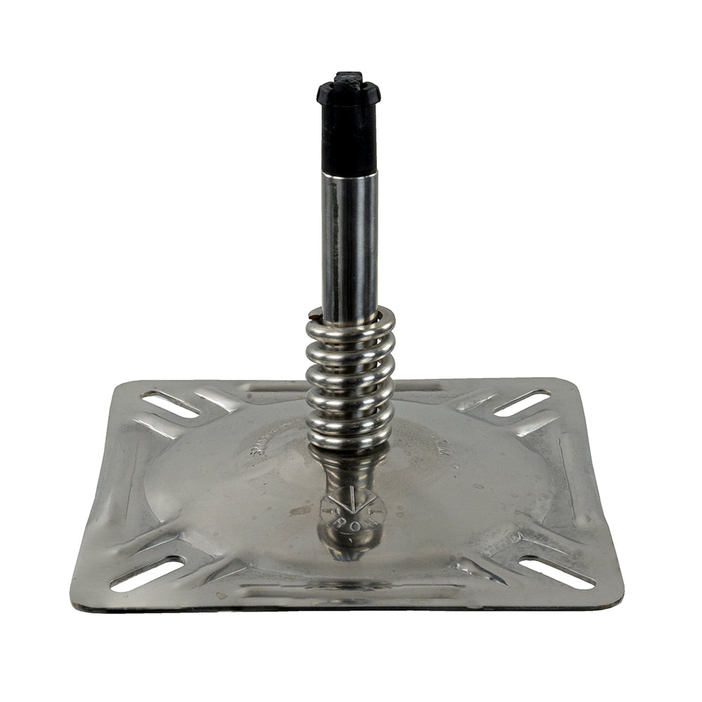 Springfield KingPin 7" x 7" Seat Mount w/Spring - Polished [1614201-PP] - Bulluna.com