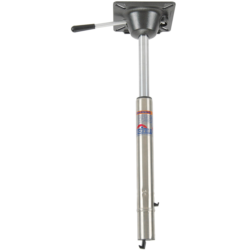 Springfield Power-Rise Adjustable Sit-Down Post - Stainless Steel [1642005] - Bulluna.com