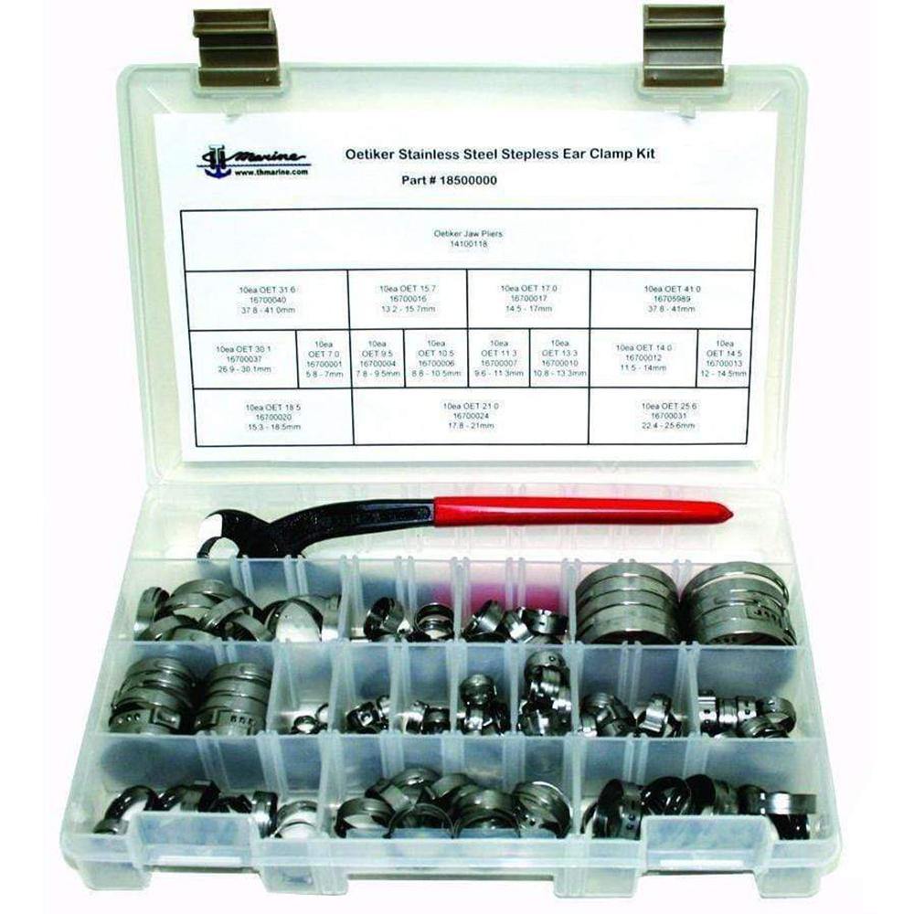 T-H Marine Oetiker Stepless Clamp Kit w/Pliers [18500000] - Bulluna.com