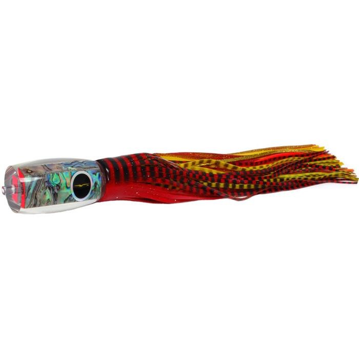 Black Bart 1656 Flat Nose Medium Heavy Tackle Lure - Red Tiger/Yellow Tiger - Bulluna.com