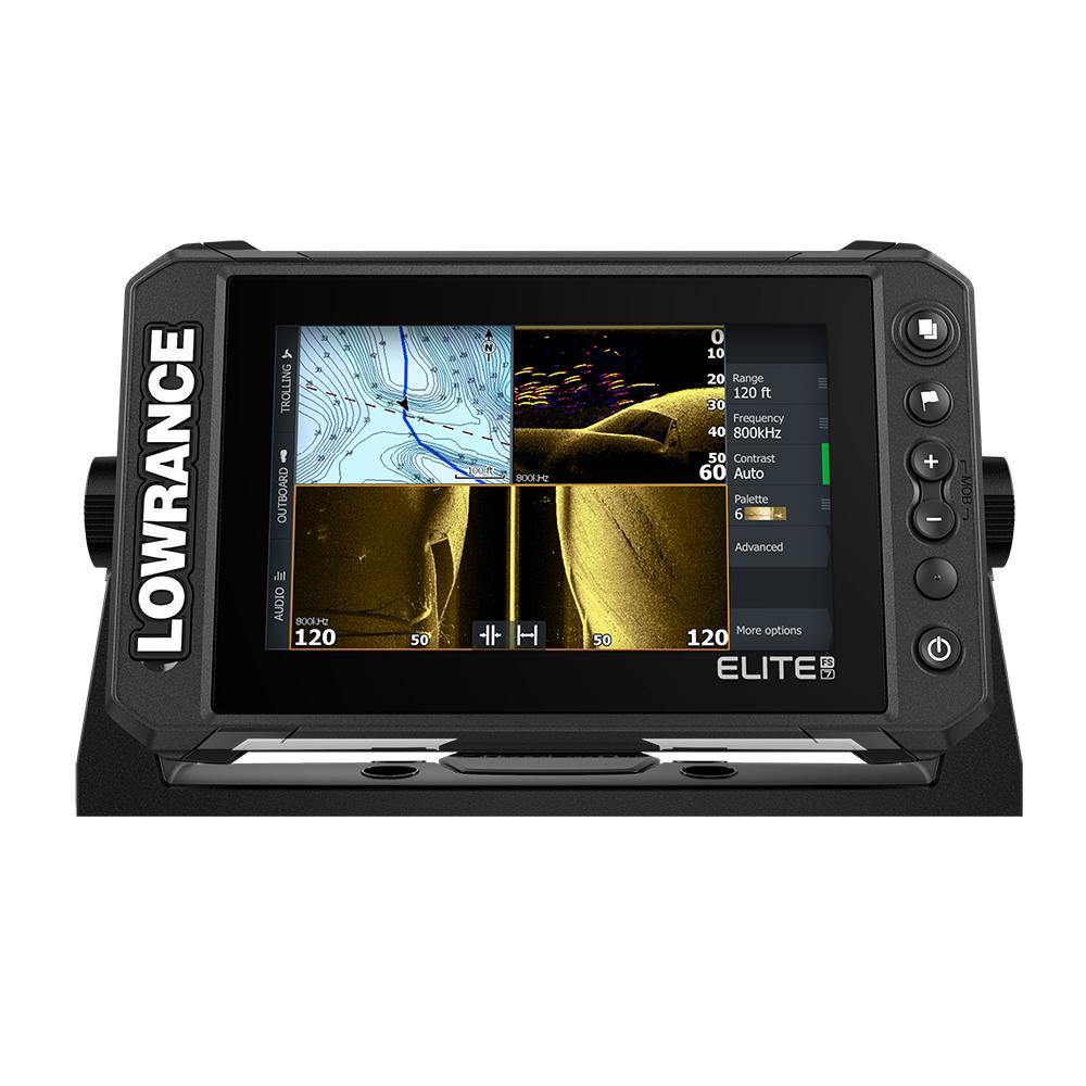 Lowrance Elite FS 7 Chartplotter/Fishfinder with HDI Transom Mount Transducer [000-15696-001] - Bulluna.com