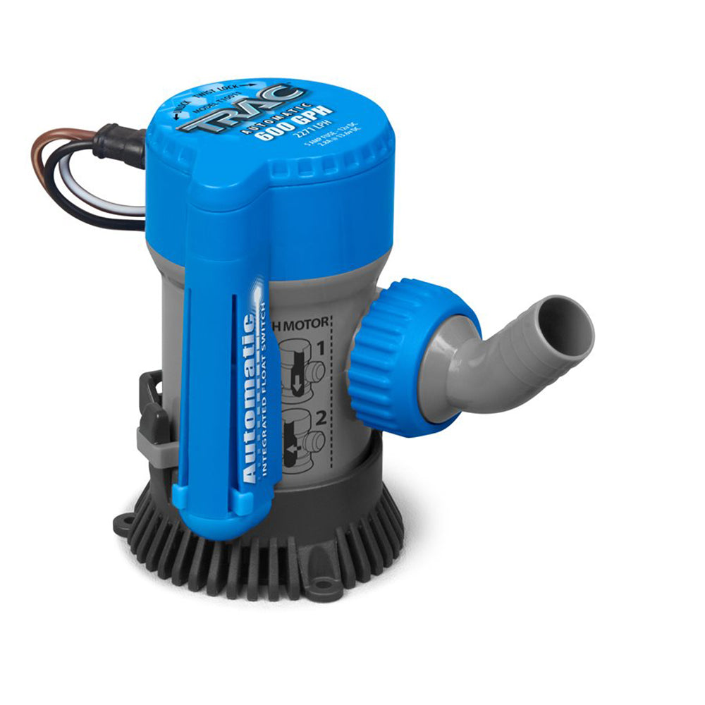 TRAC Bilge Pump Automatic - 600 GPH - 3/4" Outlet [69310] - Bulluna.com