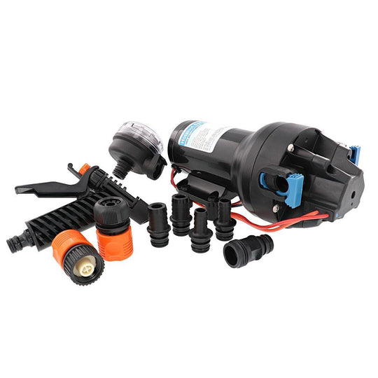 Jabsco HotShot HD5 Heavy Duty Washdown Pump - 12V - 5 GPM - 70 PSI [P501J-119N-3A] - Bulluna.com