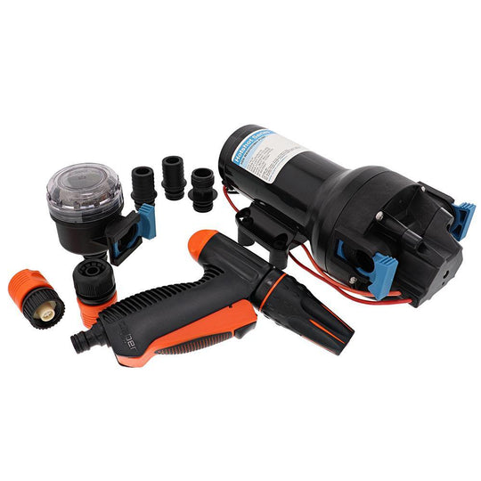 Jabsco HotShot HD6 Heavy Duty Washdown Pump - 24V - 6 GPM - 70 PSI [P602J-219N-3A] - Bulluna.com