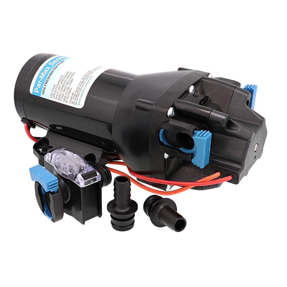 Jabsco Par-Max HD4 Heavy Duty Water Pressure Pump - 12V - 4 GPM - 60 PSI [Q401J-118S-3A] - Bulluna.com