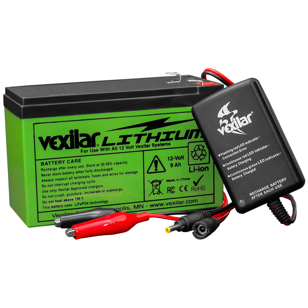 Vexilar 12V Lithium Ion Battery  Charger [V-120L] - Bulluna.com