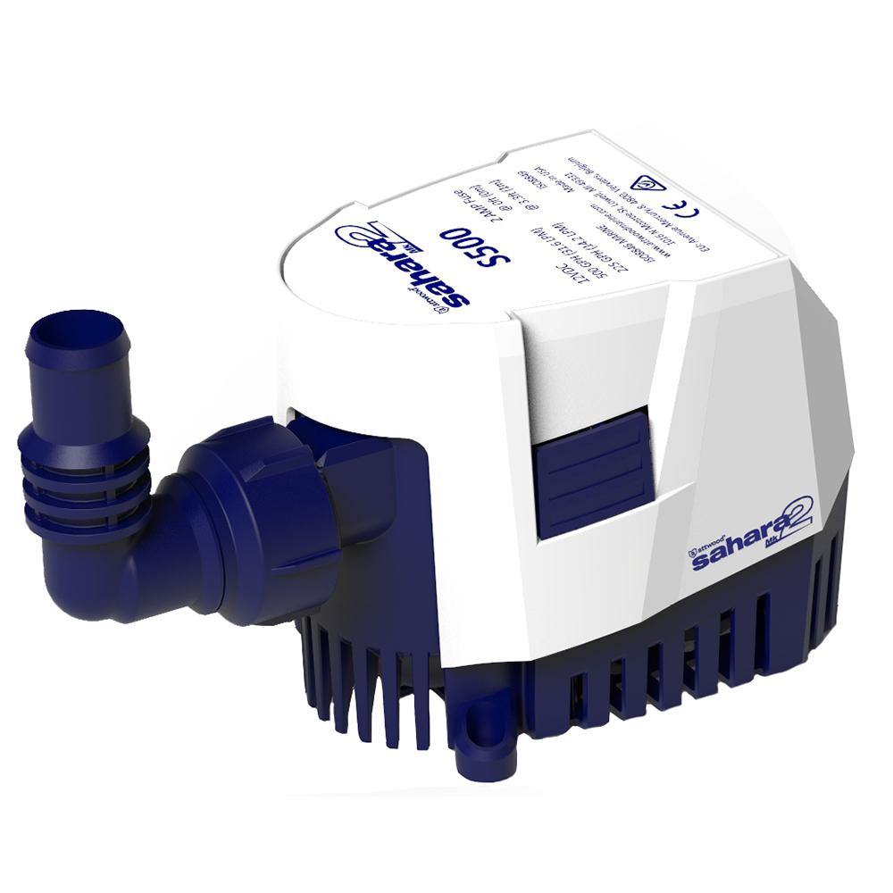 Attwood Sahara MK2 S500 Bilge Pump 500 GPH - 12V - Automatic [5505-7] - Bulluna.com