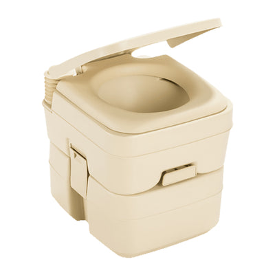 Dometic 966 Portable Toilet - 5 Gallon - Parchment [301096602] - Bulluna.com
