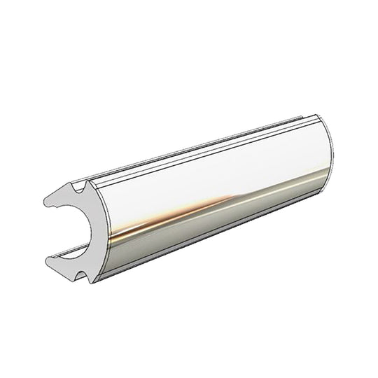TACO Rub Rail Insert - Flexible Chrome - 80 [V12-0307CP80] - Bulluna.com