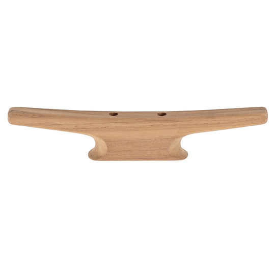 Whitecap 10" Cleat - Teak [60404] - Bulluna.com