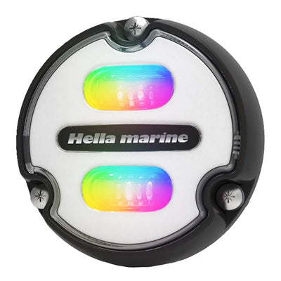 Hella Marine Apelo A1 RGB Underwater Light - 1800 Lumens - Black Housing - White Lens [016146-011] - Bulluna.com