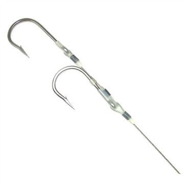 Black Bart Wahoo Double Hookset Stainless Steel