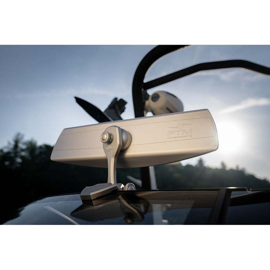 PTM Watersports VR-140 Elite Mirror  Cover Combo - Silver [P12848-100-MS]