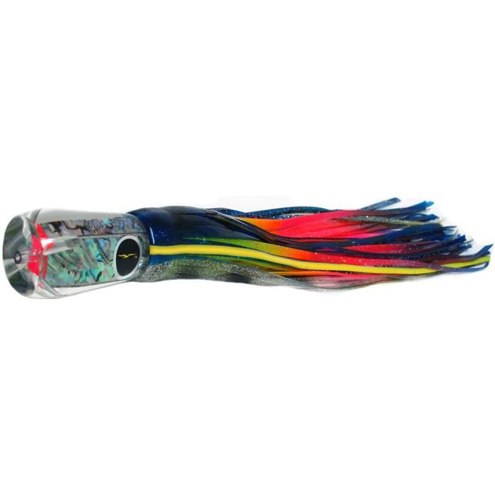 Black Bart Oz Prowler Medium Heavy Tackle Lure - Blue Yellow/Rainbow - Bulluna.com