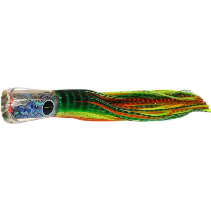 Black Bart Oz Prowler Medium Heavy Tackle Lure - Green Orange Tiger/Yellow Tiger - Bulluna.com