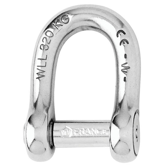 Wichard Self-Locking Allen Head Pin D Shackle - 8mm Diameter - 5/16" [1304W]