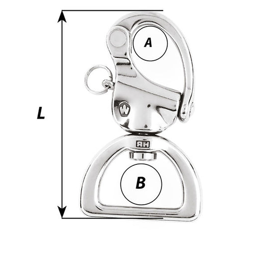 Wichard Webbing Snap Shackle - 3-1/8" [2374W]