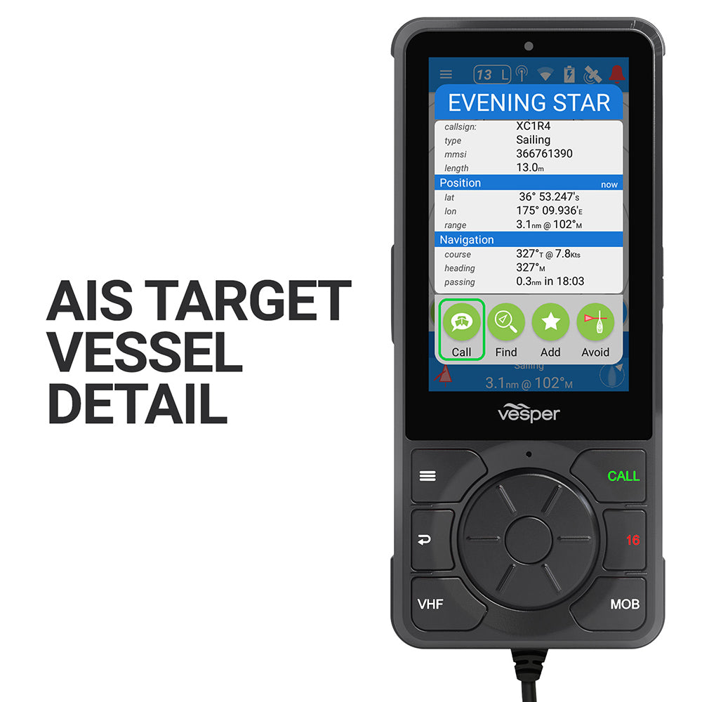 Vesper Cortex V1 - VHF Radio w/SOTDMA SmartAIS  Remote Vessel Monitoring - Works Worldwide  [010-02814-20]