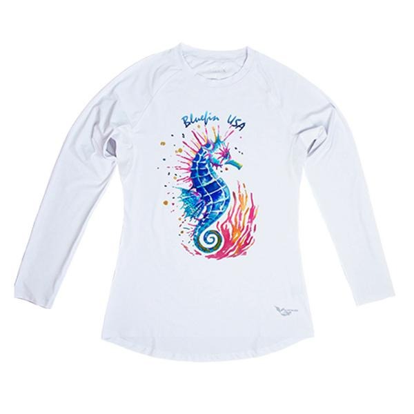 Bluefin USA Seahorse White Solar Top - Women - Bulluna.com