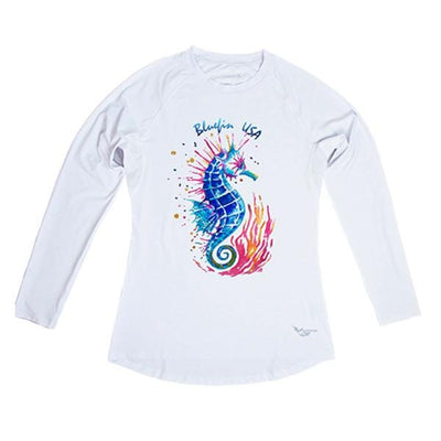 Bluefin USA Seahorse White Solar Top - Women - Bulluna.com