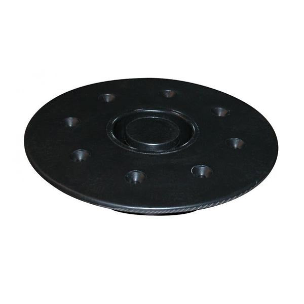 JIF Marine Flush Mount Floor Receptacle - Black - Bulluna.com