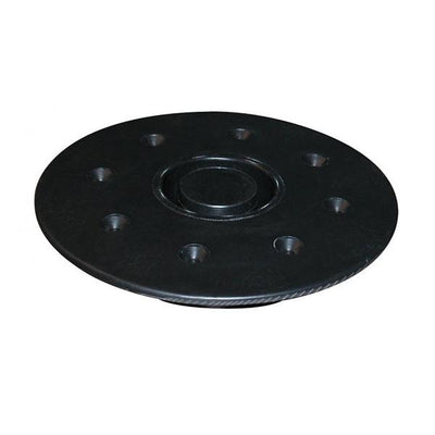 JIF Marine Flush Mount Floor Receptacle - Black - Bulluna.com