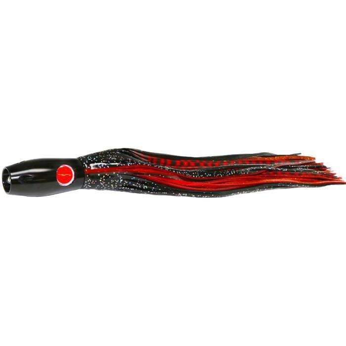 Black Bart Heavy Metal Super Pro Jet Lure - Black/Red Black Tiger - Bulluna.com