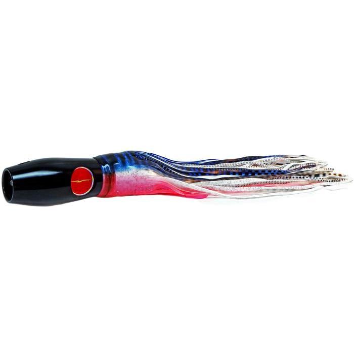 Black Bart Heavy Metal Ascension Pro Jet Lure - Blue Pink Tiger/White Black Dot - Bulluna.com