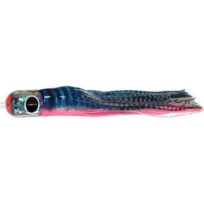 Black Bart Punisher Medium Heavy Tackle Lure - Blue Pink Tiger/Silver Tiger - Bulluna.com