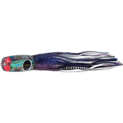 Black Bart Mini 1656 Flat Nose Medium Tackle Lure - Black Blue Dot/Purple Fleck - Bulluna.com