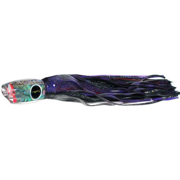 Black Bart Hot Breakfast Medium Heavy Tackle Lure - Purple/Black Dot - Bulluna.com