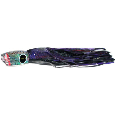Black Bart Hot Breakfast Medium Heavy Tackle Lure - Purple/Black Dot - Bulluna.com