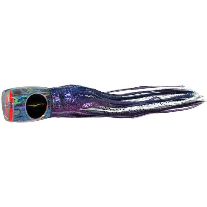 Black Bart Marlin Candy Medium Heavy Tackle Lure - Purple Blue Dot/White Dot - Bulluna.com