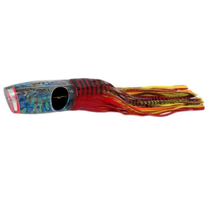 Black Bart Super Plunger Heavy Tackle Lure - Red Tiger/Yellow