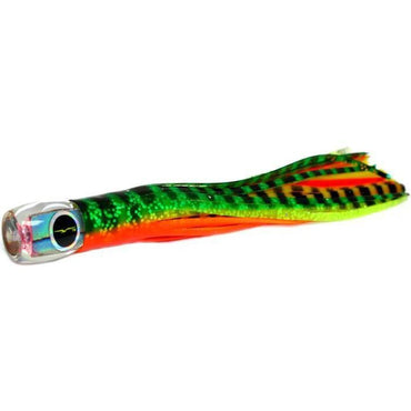 Black Bart Beast Micro Bait Lure - Green Orange Tiger/Yellow Tiger