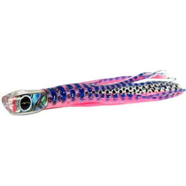 Black Bart Brat Micro Bait Lure - Pink Tiger/White Dot