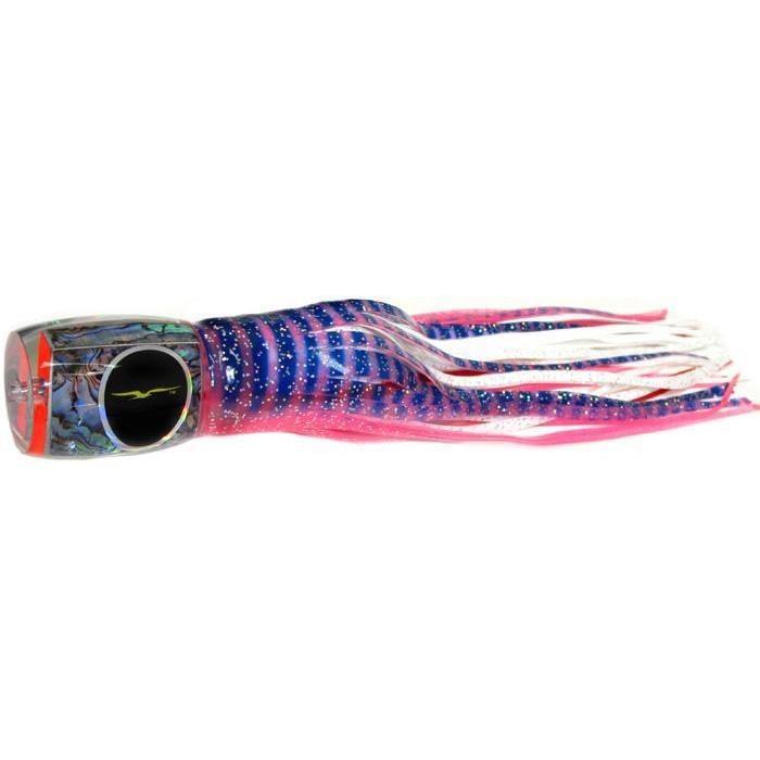 Black Bart Marlin Candy Medium Heavy Tackle Lure - Pink Tiger/White - Bulluna.com