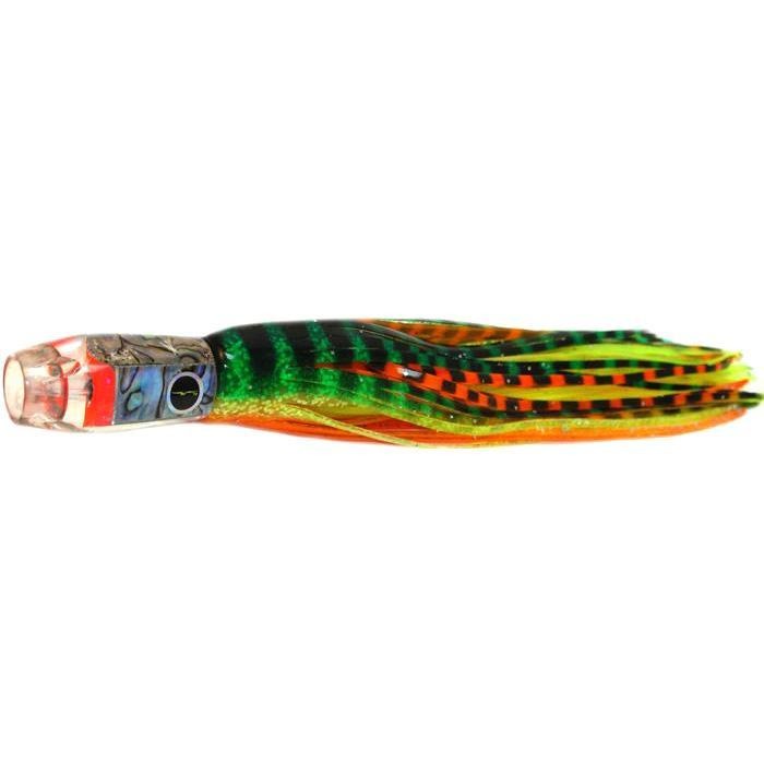Black Bart Pro Jet Light Tackle Lure - Green Orange Tiger/Orange Yellow Tiger - Bulluna.com