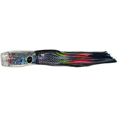 Black Bart Kona ProJet Medium Heavy Tackle Lure - Black Dot/Rainbow - Bulluna.com