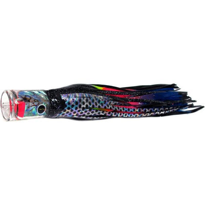 Black Bart El Squid Senior Medium Tackle Lure - Black Dot/Rainbow - Bulluna.com