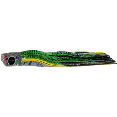 Black Bart RPP Medium Heavy Tackle Lure - Green/Black Dot - Bulluna.com