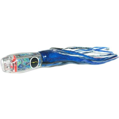 Black Bart Kona ProJet Medium Heavy Tackle Lure - Blue Foil/White - Bulluna.com