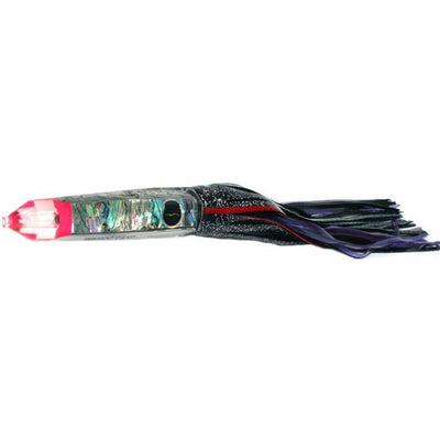 Black Bart Wahoo Candy Medium Heavy Tackle Lure - Black/Purple Fleck - Bulluna.com