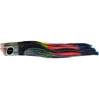 Black Bart RPP Medium Heavy Tackle Lure - Black Dot/Rainbow - Bulluna.com