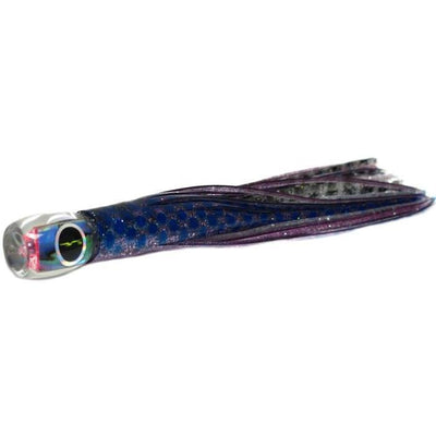Black Bart Beast Micro Bait Lure - Purple Blue Dot/Silver Tiger - Bulluna.com