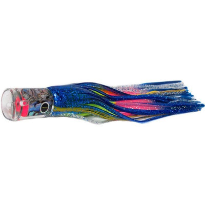 Black Bart El Squid Senior Medium Tackle Lure - Blue Yellow/Rainbow - Bulluna.com